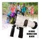Пистолет Mercado Trade, За сапунени балончета, 44 дупки, Базука, Черен, снимка 1