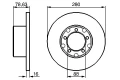Диск спирачен преден дeсен/ляв за MERCEDES T1,T2 № M2141P, снимка 3