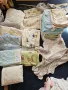 Лот бебешки одеяла,чаршафи и чували за сън за момче, снимка 1