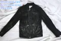 Zara кожено яке, М, естествена кожа , снимка 1