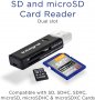 SD/Micro SD четец на карти - USB 3.1 USB 3.0, карта памет адаптер , снимка 2