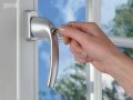 Нова алуминиева дръжка за прозорец с интегрирана ключалка, заключваща се дръжка за прозорец, снимка 1