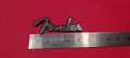 Fender Spaghetti logo 3D табелки, снимка 5