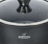 Касерола с капак Bohmann, 20см. 2.5л., Лят алуминий, Подвижна дръжка, Индукция, снимка 4