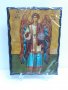 Голяма икона на Свети Архангел Михаил -- ръчна изработка, снимка 4