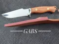 Висококачествен ръчно изработен нож с кожена кания,LN411, снимка 6