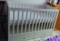 Бебешко/Детско креватче с две нива ИКЕА+подаръци матраче и комарник, снимка 3