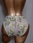 Passionate L Прозрачна бикина в светло зелено на цветя, снимка 1 - Бельо - 36928794