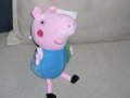 Плюшена  играчка Peppa Pig - Пепа  прасенце и Джордж.Нови!!!, снимка 2
