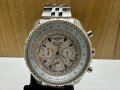 Часовник Breitling Автоматичен Chronometre Navitimer Watch Modified Неръждаема стомана Минерлно стък, снимка 1