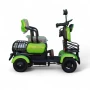 Електрическа четириколка с 3 места Х4 1500W / 48V / 20Ah - Green, снимка 1