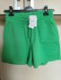 Нови къси зелени панталонки L, снимка 1 - Къси панталони и бермуди - 40833302