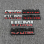 Метална и Пластмасова релефна емблема хром или черна ХЕМИ 5.7 литра HEMI 5.7 liter за кола джип, снимка 11