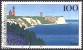Клеймована марка Остров Рюген Морски Фар 1993  от Германия, снимка 1 - Филателия - 32957183