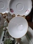 Красив комплект от чаши с чинийки , снимка 3