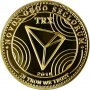 Трон монета / TRON coin ( TRX ) 2 - Gold, снимка 3