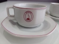 Порцеланов баварски двоен сет за кафе, снимка 3