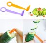 уред резец спирала за зеленчуци краставици картофи за украса декор, снимка 3