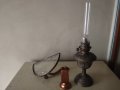 Газова лампа,конзола и кибритнил-комплект