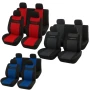 Тапицерия за автомобили Automat, 8 части Racing, Три цвята, снимка 1