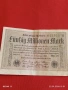Рядка банкнота 50 милиона марки 1923г. Германия уникат за КОЛЕКЦИОНЕРИ 53262, снимка 1