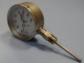 биметален термометър Wika thermometer ф100mm, 0/+400°C, L-80mm, снимка 4