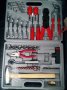 комплект куфар ръчни инструменти 100 части хром-ванадий, снимка 4