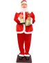 ПРОМО! ОГРОМЕН Дядо Коледа танцуващ със сензор за движение 180см, снимка 2