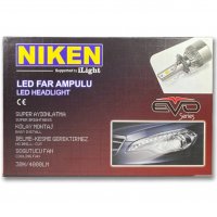  NIKEN LED крушки Н3, 12V-24V, оригинални, снимка 7 - Аксесоари и консумативи - 38359699