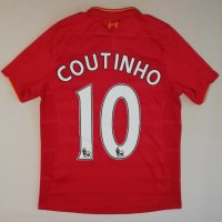 New Balance Liverpool #10 Coutinho оригинална тениска ръст до 158см, снимка 7 - Детски тениски и потници - 32730442