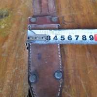 Стара кожена кания за нож #8, снимка 5 - Антикварни и старинни предмети - 34863003