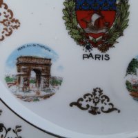 Френска порцеланова чиния ''Limoges'', снимка 5 - Антикварни и старинни предмети - 43974220