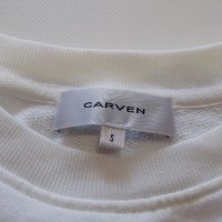 блуза carven фанела суитчър жилетка туника пуловер оригинална дамска S, снимка 4 - Блузи с дълъг ръкав и пуловери - 40134626