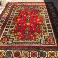 Персийски  килим ръчно тъкан, снимка 4 - Килими - 38116542