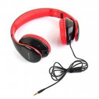 Слушалки MICROLAB K360, жак 3.5mm, вграден микрофон, червенo-черни, снимка 3 - Слушалки и портативни колонки - 34731384
