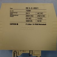реле Lutze Variocompact Re 3-2-002/1 24V Module Relay, снимка 10 - Резервни части за машини - 37671658
