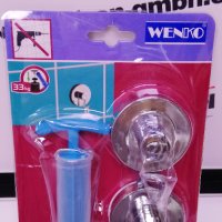 Закачалки с вакуум-вендуза Vacuum-Loc, 1 брой в комплекта, WENKO, снимка 1 - Други стоки за дома - 37027602