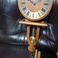 антика Стар  стенен  часовник, снимка 6 - Антикварни и старинни предмети - 44874338