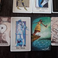 Londa Tarot - феноменална таро колода с 79 карти и хартиена книжка, 12см х 7см, снимка 18 - Други игри - 32863535