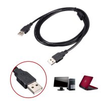 Кабел USB2.0  мъжко/мъжко 3м Качествен Cable USB2.0 type A-A M/M , 3m Quality, снимка 2 - Кабели и адаптери - 12293728