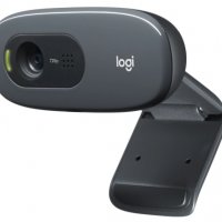 Уеб Камера Logitech C270 720P HD камера за компютър или лаптоп Webcam for PC / Notebook, снимка 1 - Камери - 36811204