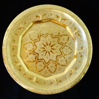 Старинен персийски поднос,плато 850 гр. , снимка 9 - Антикварни и старинни предмети - 29069052