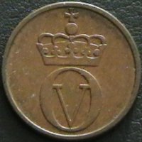 1 йоре 1969, Норвегия, снимка 2 - Нумизматика и бонистика - 28386246