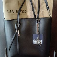 Чанта Lia Biassoni от естествена телешка кожа, снимка 1 - Чанти - 40634467