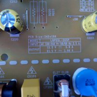  Захранване Power Supply Board  LG  LGP55L-20SP / 55NANO906NA, снимка 2 - Части и Платки - 37583915
