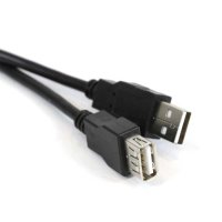Кабел удължител USB(A) – USB(А) (M)-(F), 1.5m, НОВ, снимка 1 - USB кабели - 43208389
