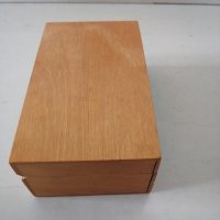 Дървена кутия 16 х 9.5 h 6.5 см. , снимка 3 - Други стоки за дома - 43708971