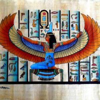 уникален папирус Египет , снимка 1 - Други - 37637934
