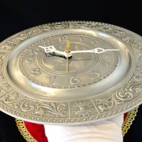 Стенен часовник от калай,W.Germany. , снимка 5 - Антикварни и старинни предмети - 43940919