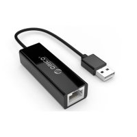 Orico адаптер USB to LAN 100Mbps black - UTJ-U2, снимка 6 - Мрежови адаптери - 43204714